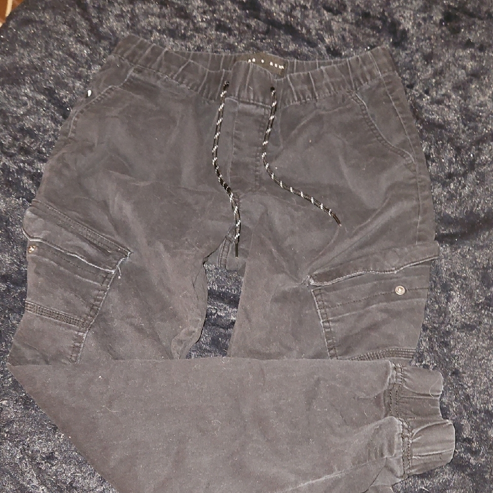 Men's Black Cargo Pants